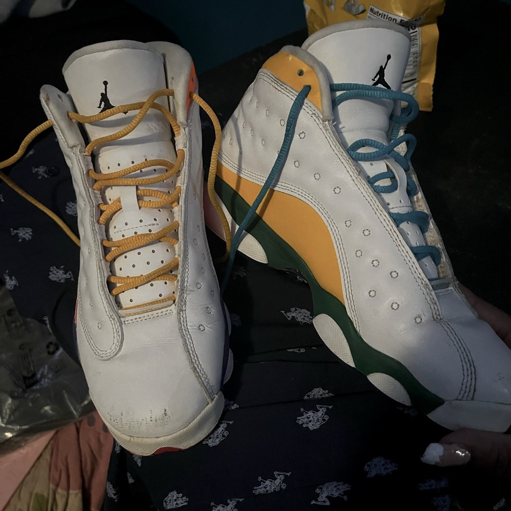 Colorful Air Jordan Sneakers